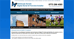 Desktop Screenshot of aerialsedinburgh.com